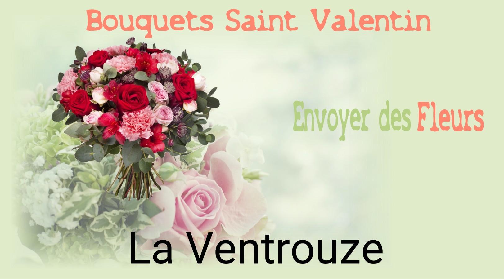 Roses de Saint-Valentin livrées à La Ventrouze